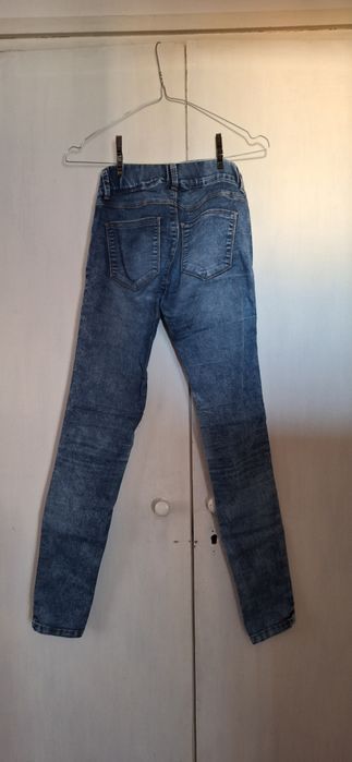 Jeggings dama Stradivarius masura 34 Albastru