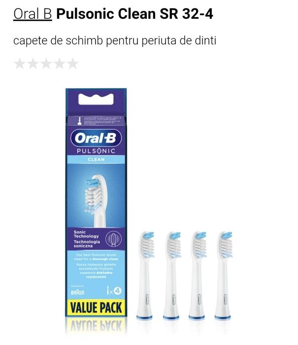 3 Rezerve Oral B Pulsonic