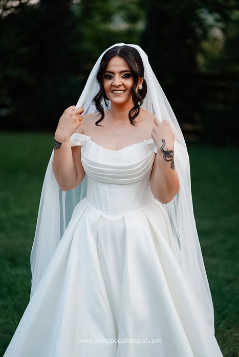 Rochie de mireasă tip prințesă