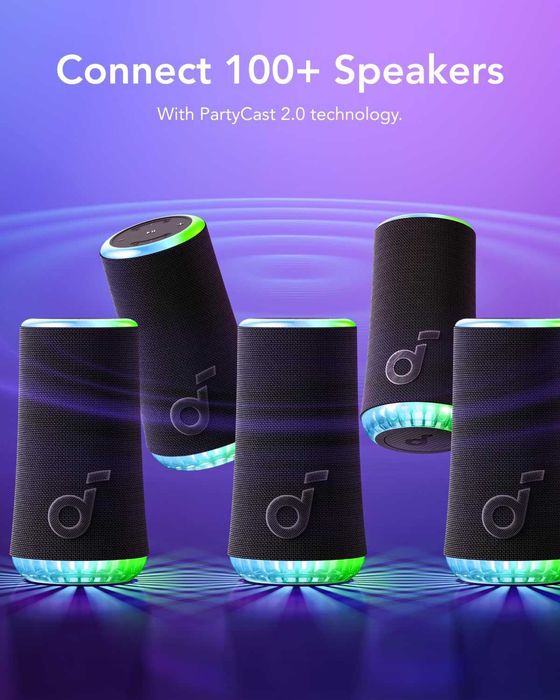 Anker SoundCore Glow мобилна безжична Bluetooth тонколонка