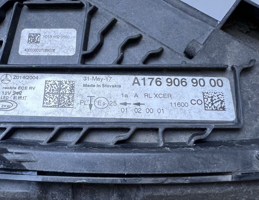 Far Mercedes A-Class W176 Led