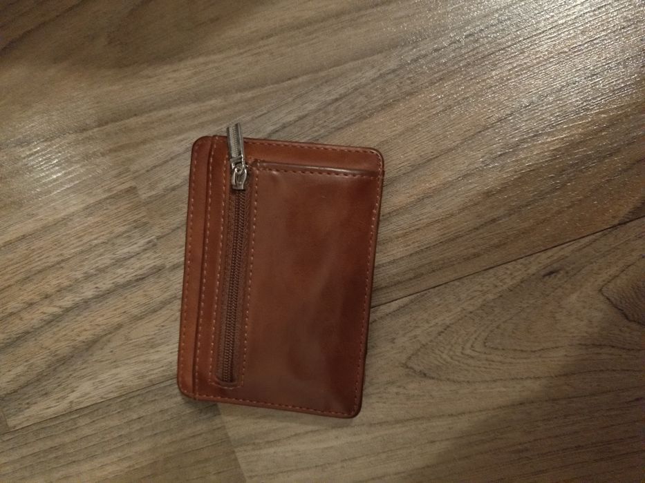 Portofel din piele maro
