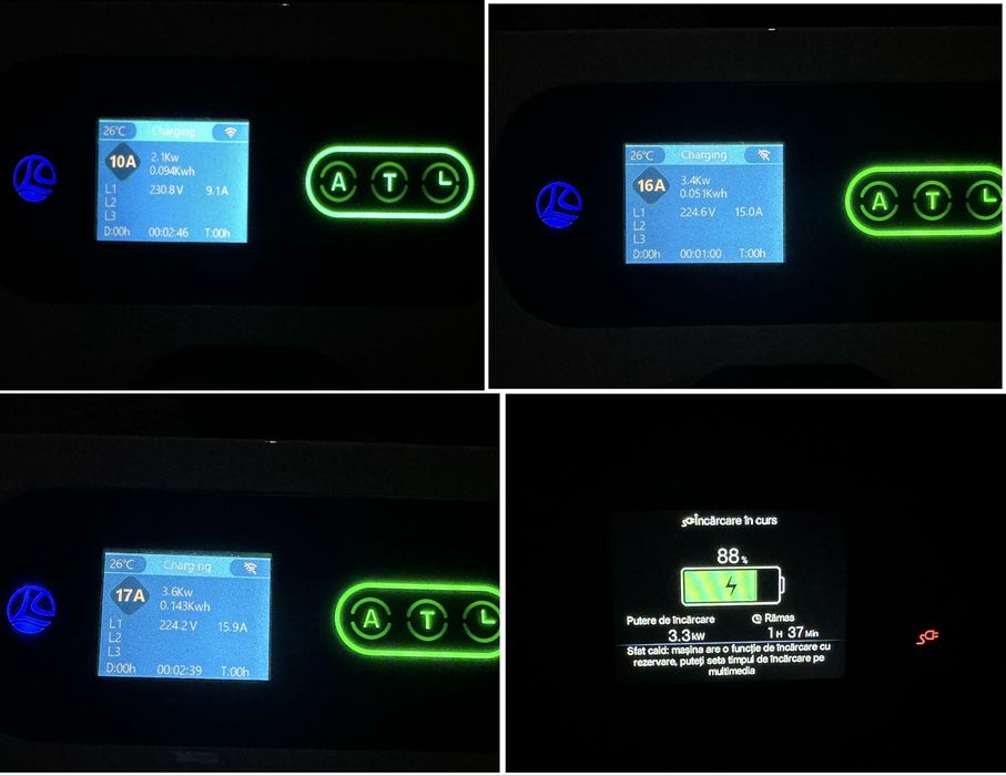 Statie incarcare auto 1.8 - 22 kw portabila monofazat sau trifazat