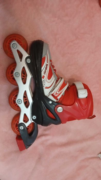 Ролики для детей красные