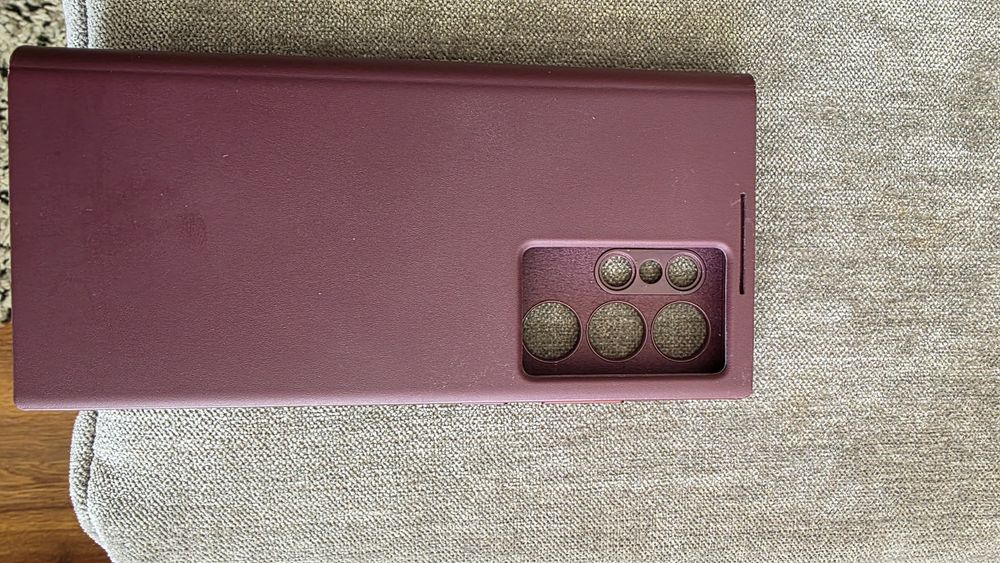 Husa de protectie Samsung Galaxy S22 Ultra, Smart View Mirror, model F