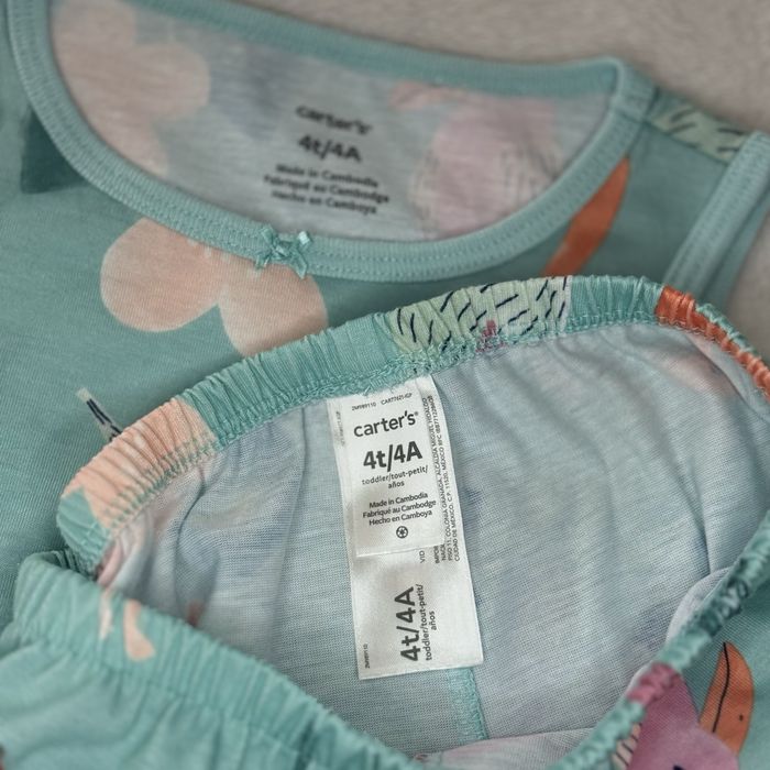 2 летних комплекта для девочки 3-4 года