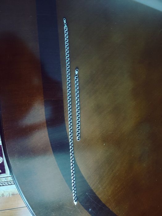 Мужской цепь с брасслетом продам