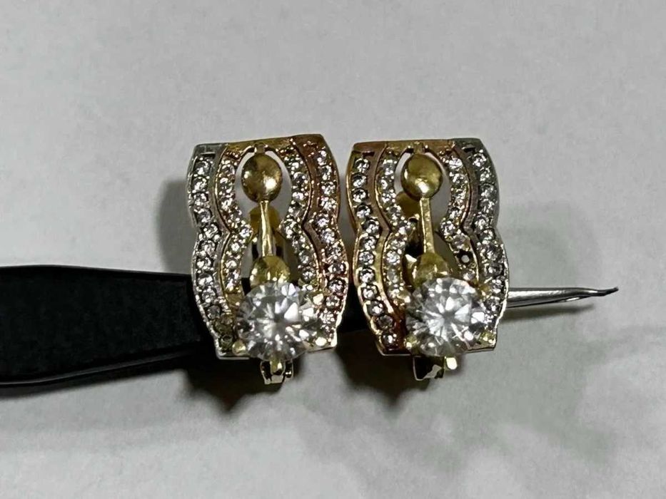 Златни обеци 14K 5.74 гр
