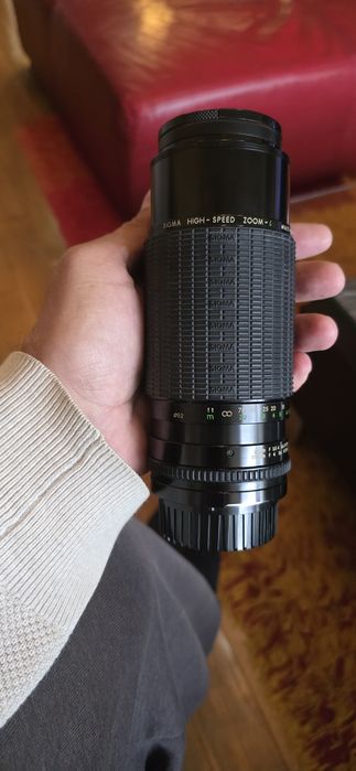 Обективи 2 бр - Komuranon 821 и Sigma zoom 4