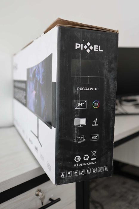 Pixel 34" Curved Gaming Monitor | WQHD 2K | 200Hz