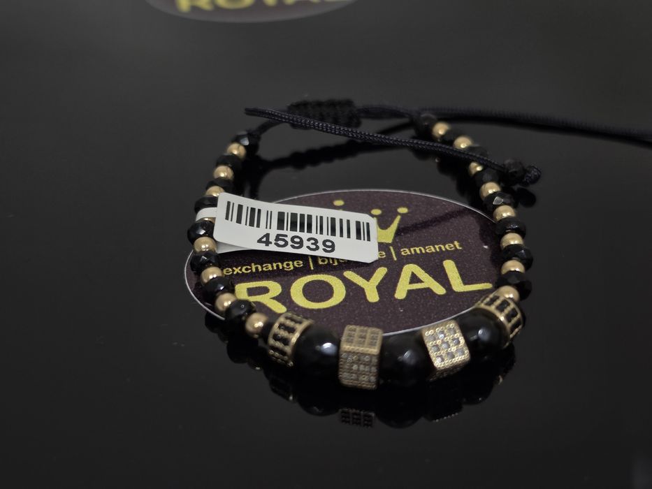 Bijuteria Royal: Brățară Șnur aur 14k/5.43 gr