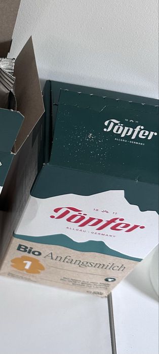 Cutie lapte topfer