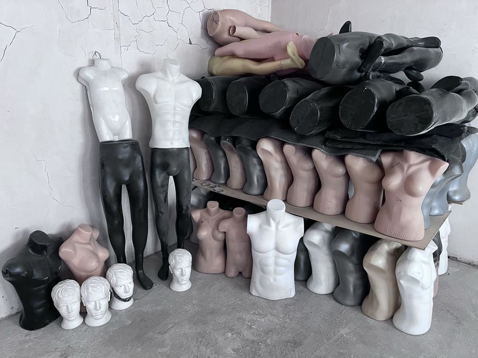 Кийим дукон учун маникен ва стол темир вешелкалар