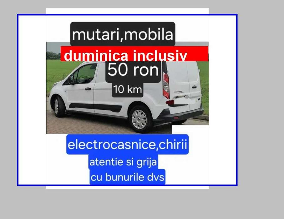 transport mobila mutari chirii electrocasnice