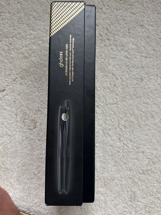 Placa de indreptat par Ghd Mini, placi subtiri, negru