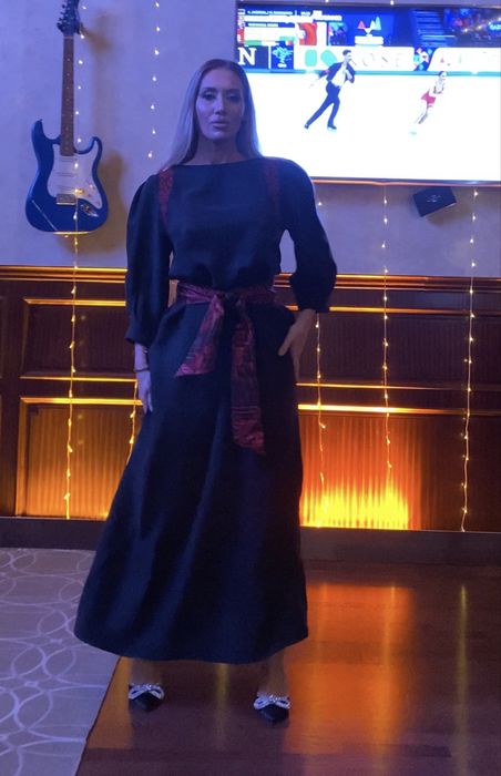 Платье женское вечернее длинное