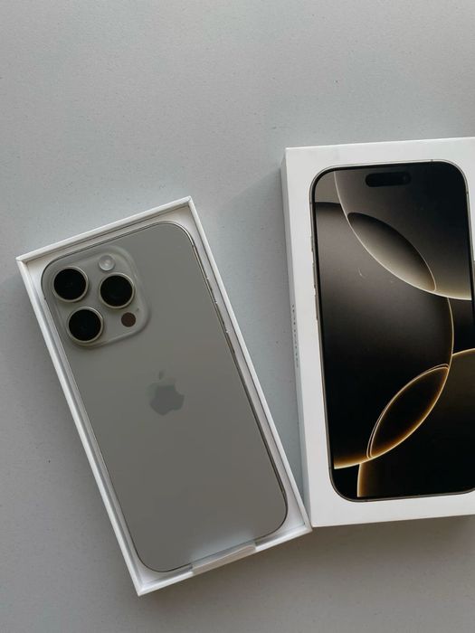 Iphone 16 pro титан цвет