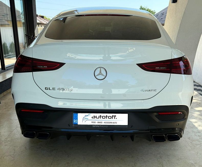 Difuzor bara spate 63 AMG GLE Coupe C167 compatibil cu Mercedes (2020+) Black Design