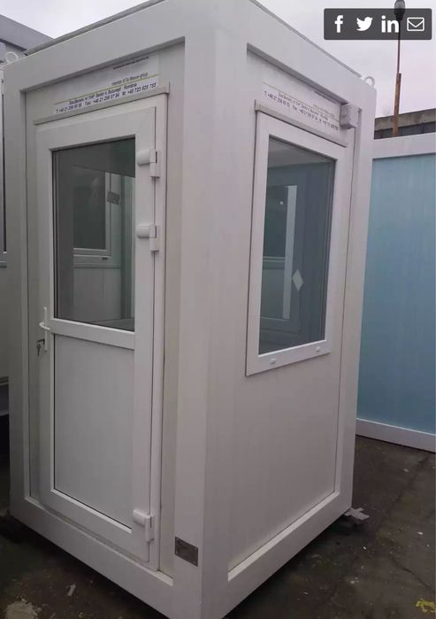 Container birou vestiar containere stoc vitrina paza