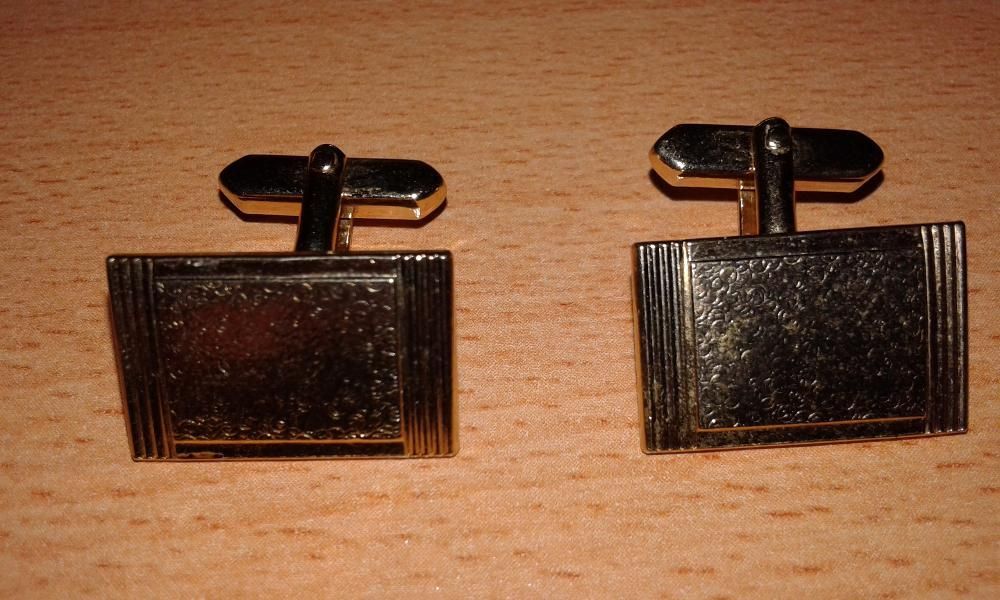 Комплект позлатени ръкавели от Германия