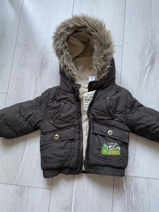 Куртка теплая (68 см)в отличном состоянии