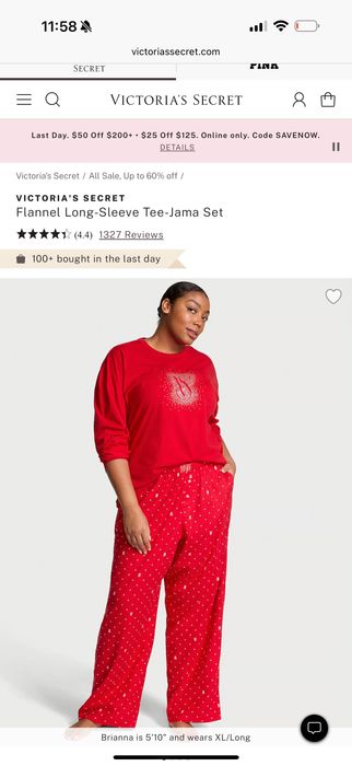 Victoria Secret пижамы больших размеров оригинал США