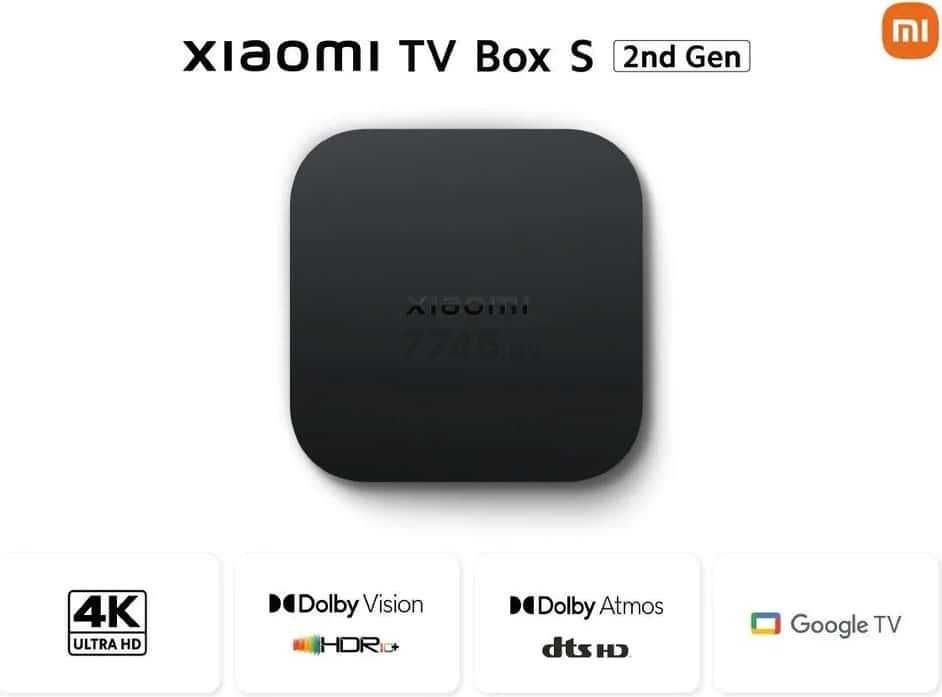 Новый Xiaomi TV Box S 4K 2-3 Gen | Оригинал