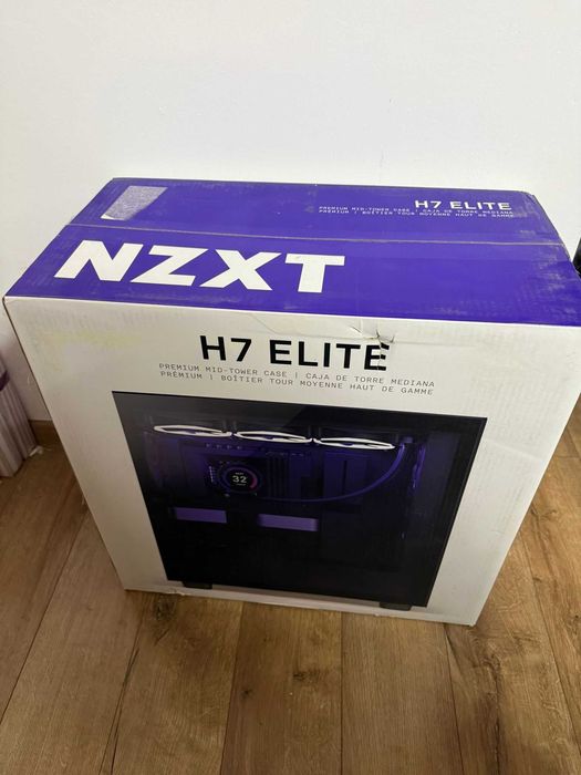 Carcasa NZXT H7 Elite pentru calculator , negru