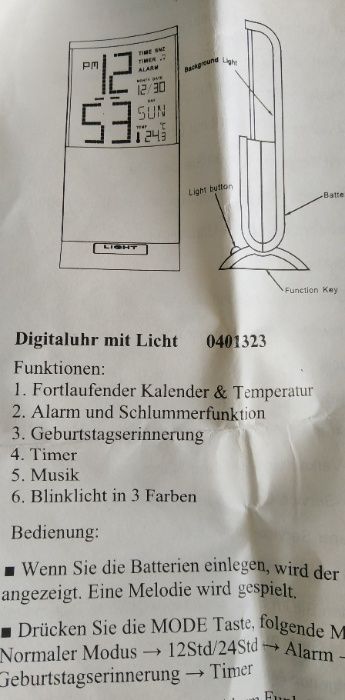 Vand ceas camera cu termometru,alarma,lumina melodi,nou nout ,import.