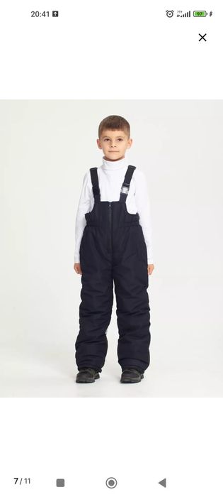 Новый зимний комбез на 7 лет