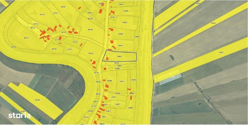 Teren intravilan cota parte 1/5, sat Gradinari, ID: R2969014