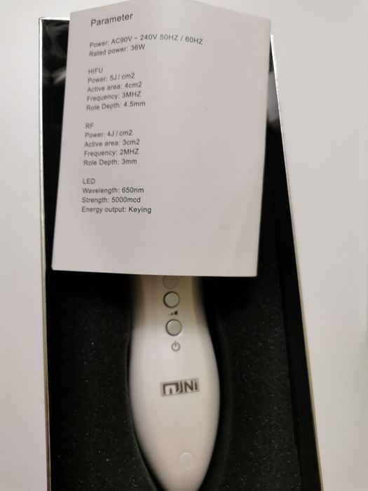 Mini HIFU – RF лифтинг и LED терапия за лице и шия