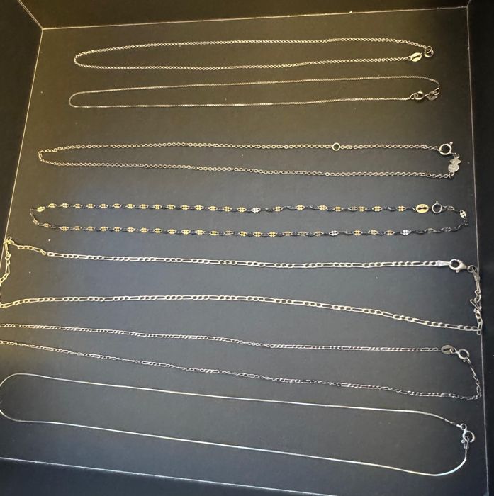 Lot lanturi argint 925