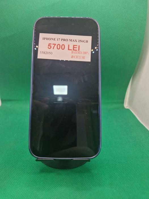 Iphone 17 Pro Max 256GB bat 100% 40 cicluri blue Lazar Amanet 55820