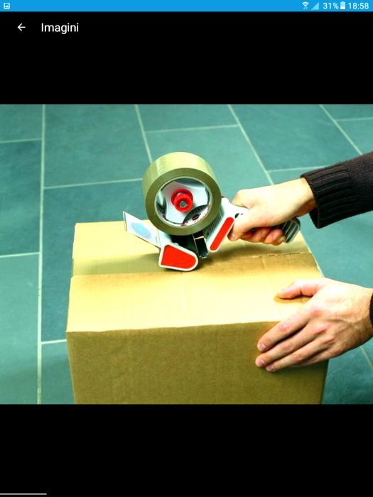 Dispenser pentru banda adeziva ( SCOTCH ) uzual - NOU - 30 Lei