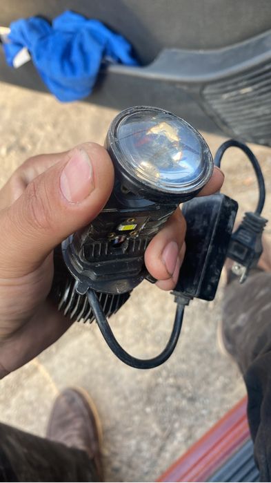 Мини линза лэд на фары н 4