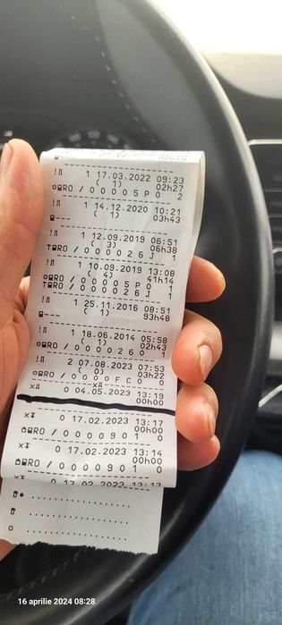 tahograf camion volvo