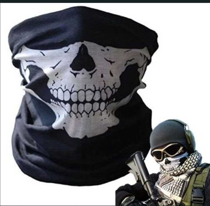 Masca Schelet , Masca Moto Scuter Trotineta Bicicleta Halloween Skull Face