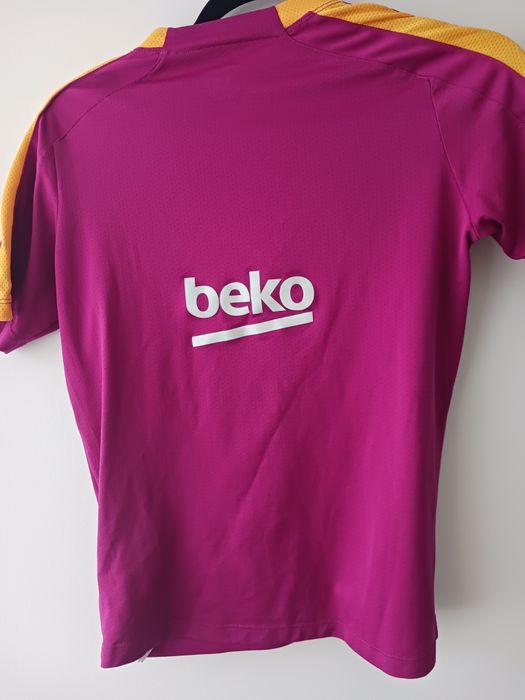 Детска футболна тениска Nike Barcelona