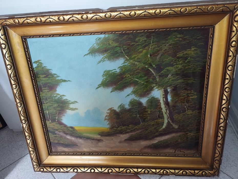 Различни красиви маслени картинаи