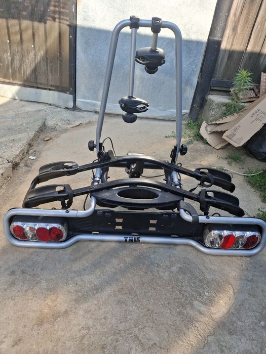 Suport biciclete rabatabil Thule cu prindere pe carlig auto
