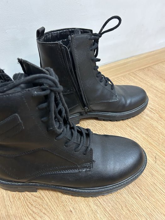 Берцы черные Waikiki | Ботинки на зиму | Зимние ботинки, теплые сапоги