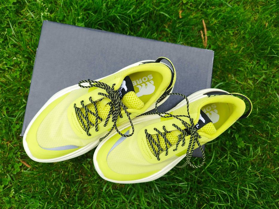 Маратонки Sorel в прекрасен свеж жълто-зелен цвят