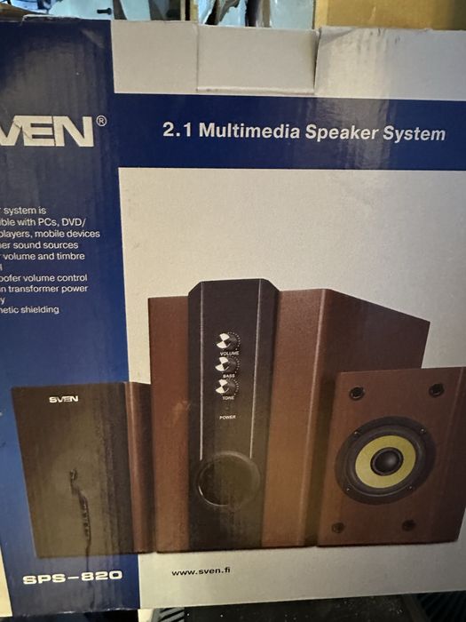 SVEN Колонки SPS-820 деревянный