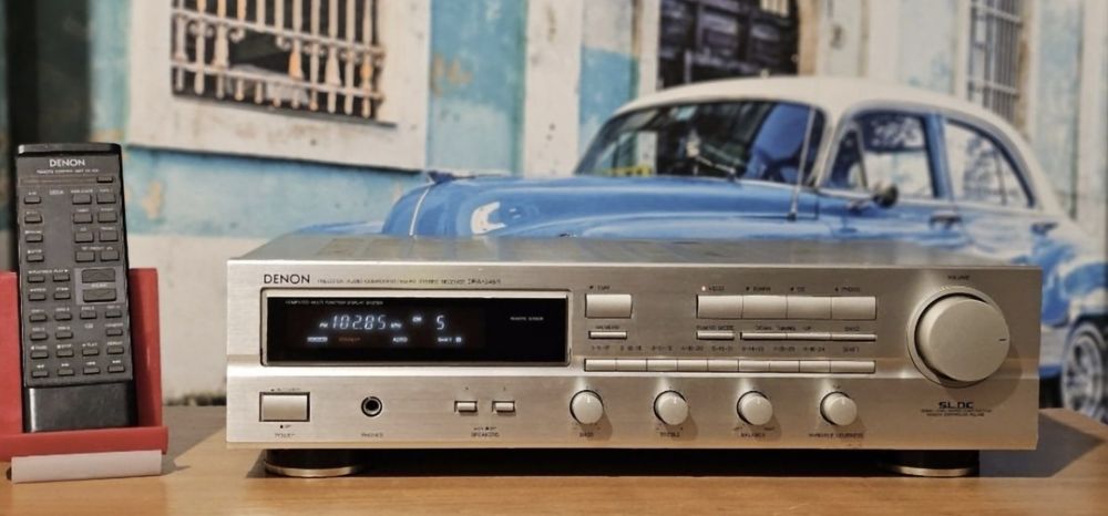 Denon DRA 345 R sunet bun la amplificator statie amplituner receiver