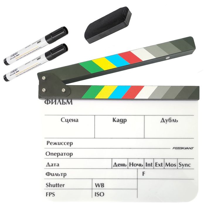 Хлопушка - нумератор / кино хлопушка