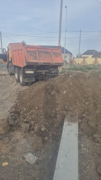 Камаз грунт, сары топырақ