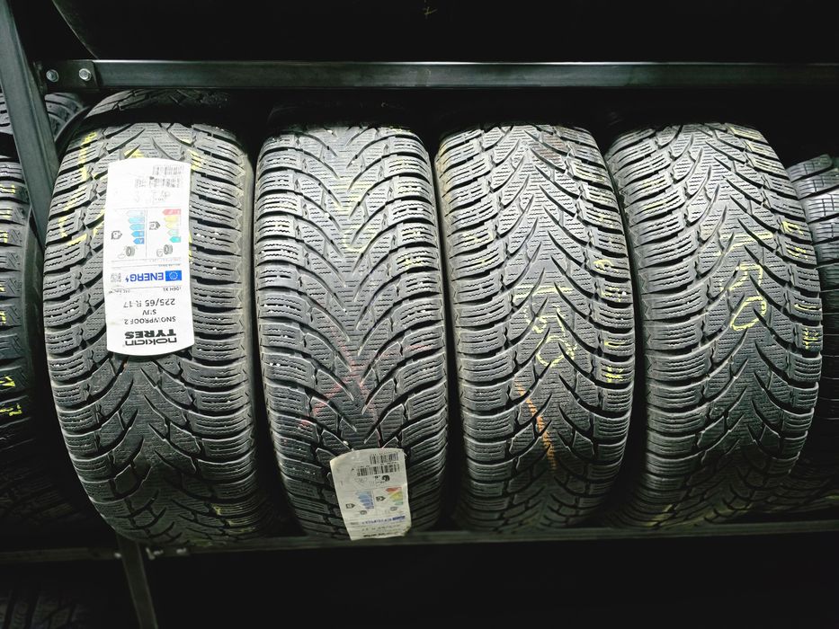 4x 225/65/17 M+S NOKIAN 2021 Stare excelentă