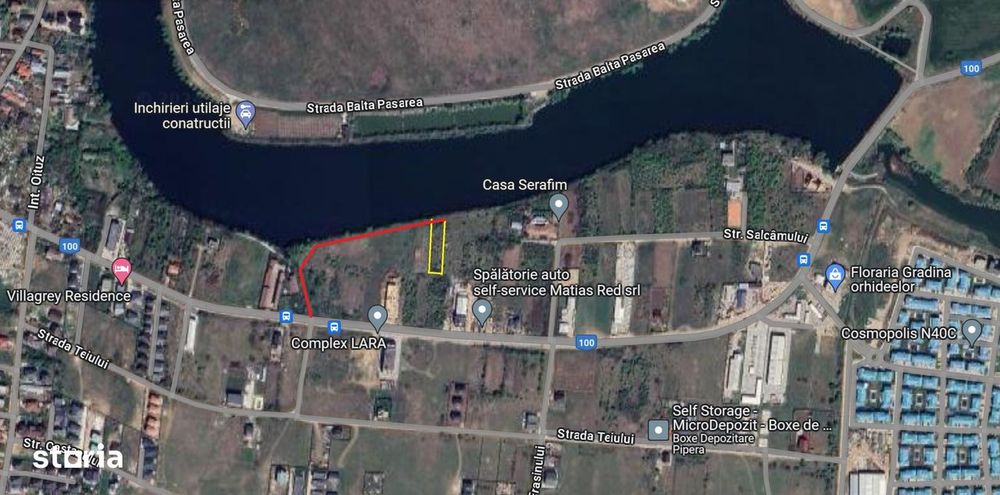 Teren 1500 mp | Deschidere catre lacul Pasarea | Ideal locuinta