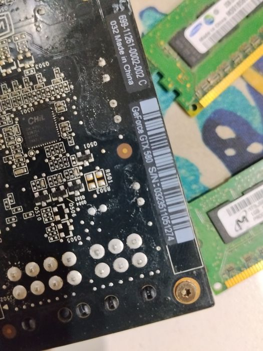 Видеокарта GTX 580 Nvidia